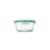 2 Cup Smart Seal Glass Round Container