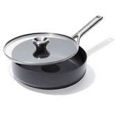 Ceramic Professional Non-Stick 3-Quart Sauté Pan with Lid