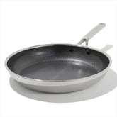 Trident Hybrid Non-Stick Stainless Steel 12 in Fry Pan