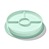 Stick & Stay Suction Divided Plate