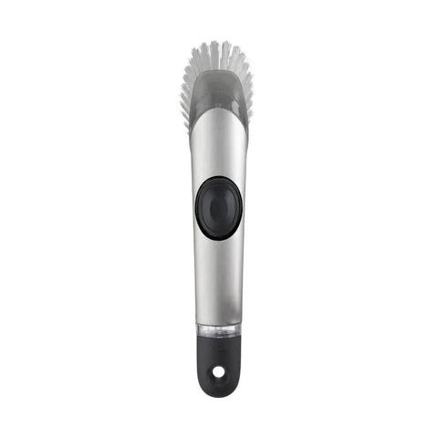 Steel Soap Dispensing Dish Brush