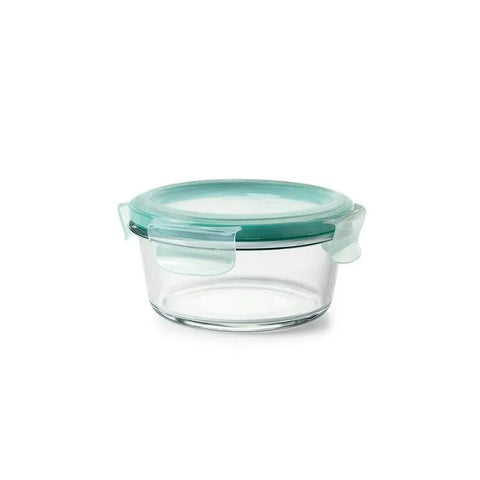 2 Cup Smart Seal Glass Round Container