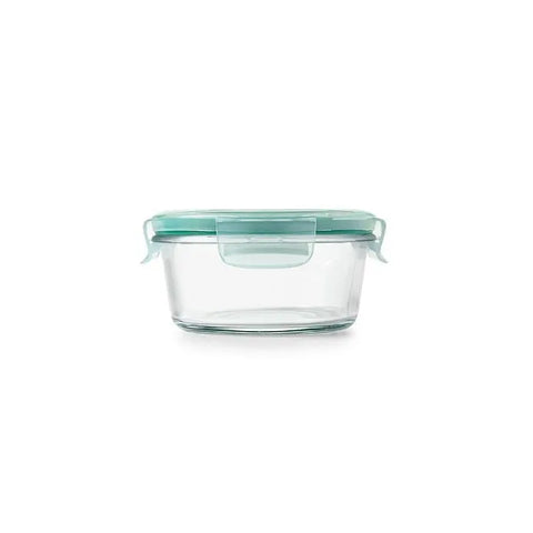 2 Cup Smart Seal Glass Round Container