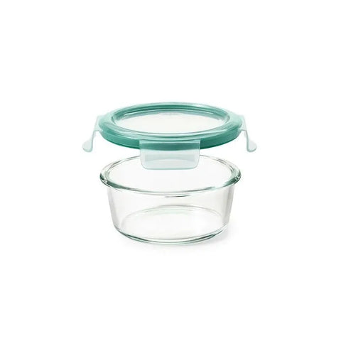 2 Cup Smart Seal Glass Round Container