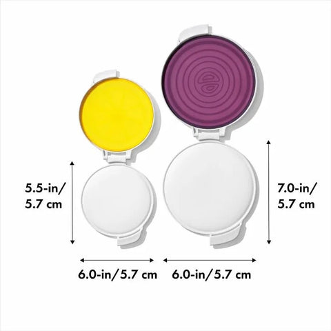 Cut & Keep Silicone Produce Keeper Set