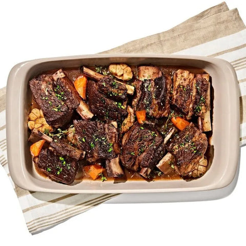 3 Qt Rectangular Stoneware Baking Dish - Biscuit