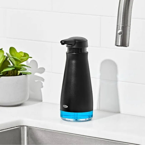 Stainless Steel Soap Dispenser - Black