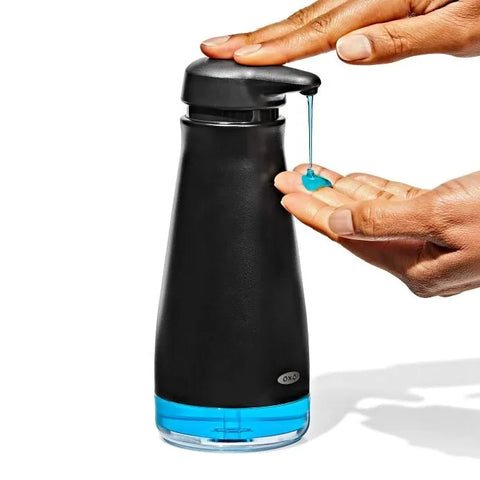 Stainless Steel Soap Dispenser - Black