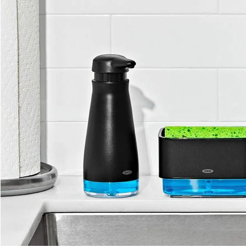 Stainless Steel Soap Dispenser - Black