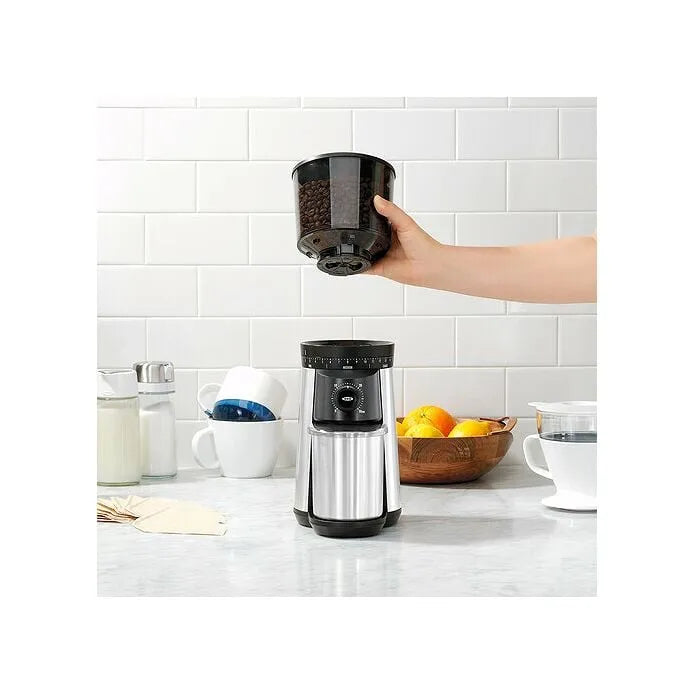 Replacement Hopper with Lid for Conical Burr Coffee Grinder