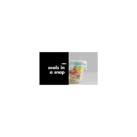 1 Cup Smart Seal Glass Round Container