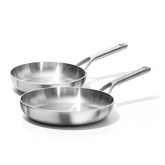 Stainless Steel Mira Series 2 Pack Frypan