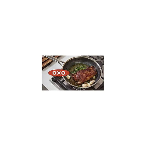 Trident Hybrid Non-Stick Stainless Steel 2.5 Qt Saucepan with Lid