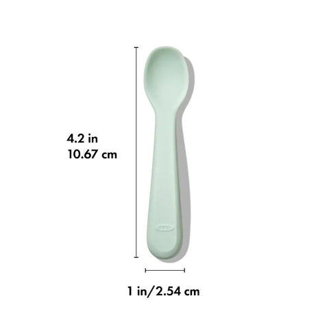 Silicone Spoon Set - 2 Pack - Opal & Dusk