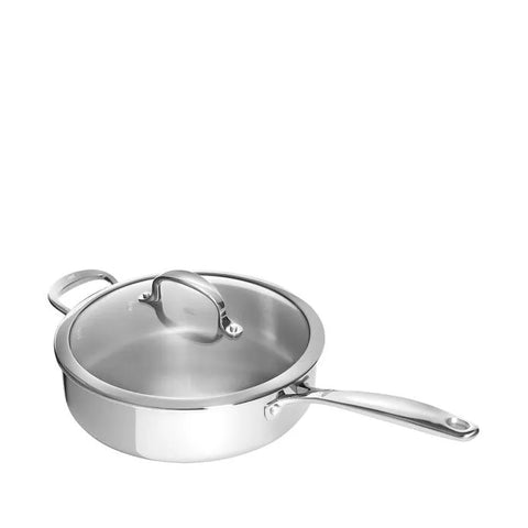 Stainless Steel Pro 10 Inch Covered Skillet