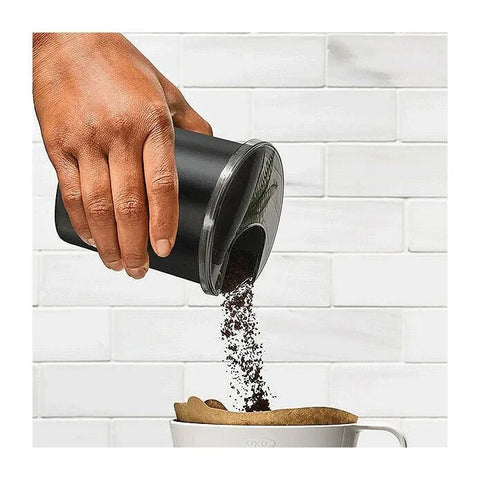 Replacement Coffee Grounds Container for Conical Burr Coffee Grinder - Matte Black