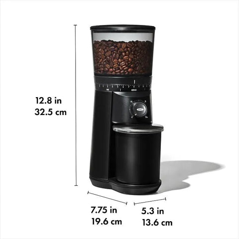 Conical Burr Coffee Grinder - Matte Black