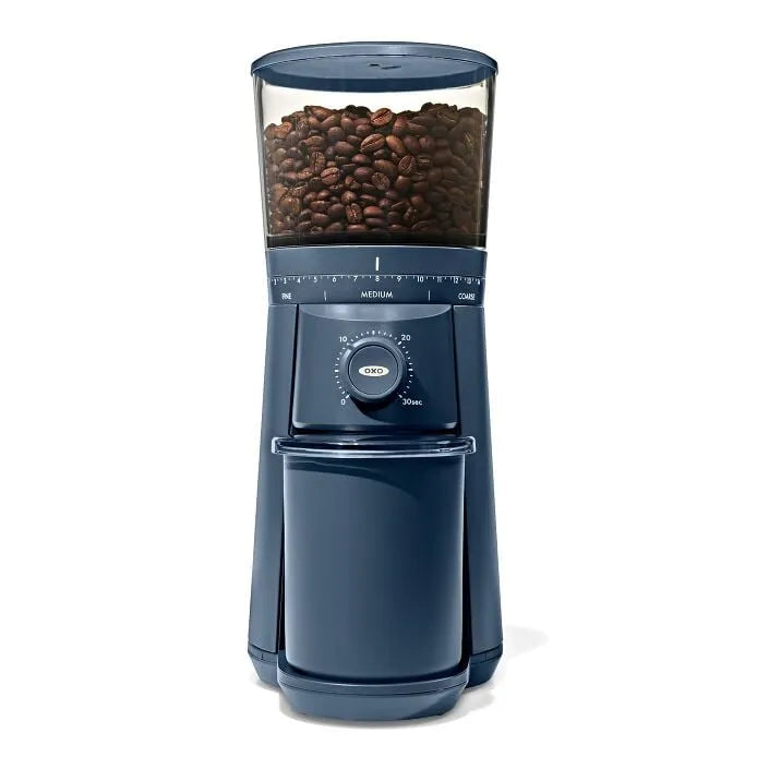 Conical Burr Coffee Grinder - Storm Blue
