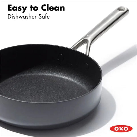 Ceramic Professional Non-Stick 3-Quart Sauté Pan with Lid