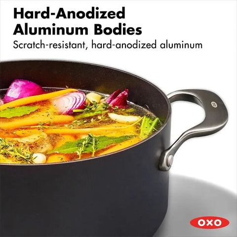 Ceramic Professional Non-Stick 5QT Stock Pot with Lid