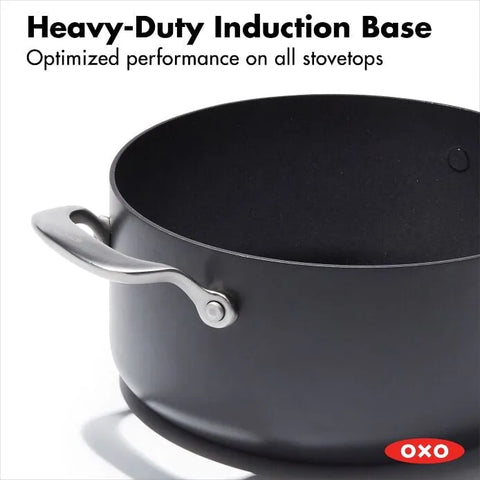 Ceramic Professional Non-Stick 5QT Stock Pot with Lid