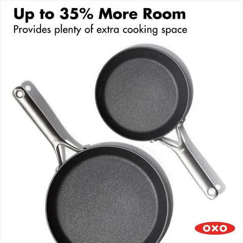 Ceramic Professional Non-Stick 2-Piece Frypan Set, 8-Inch and 10-Inch