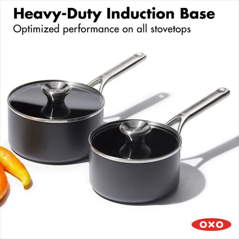 Ceramic Professional Non-Stick 4-Piece Saucepan Set
