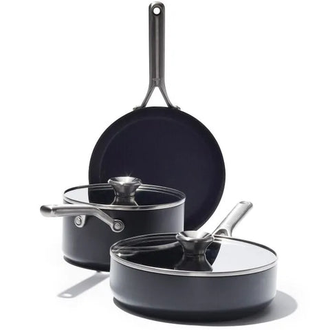 OXO Ceramic Professional Non-Stick 5-Piece Cookware Set