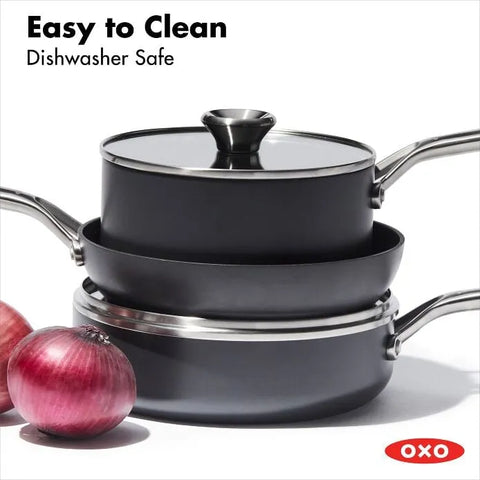 OXO Ceramic Professional Non-Stick 5-Piece Cookware Set