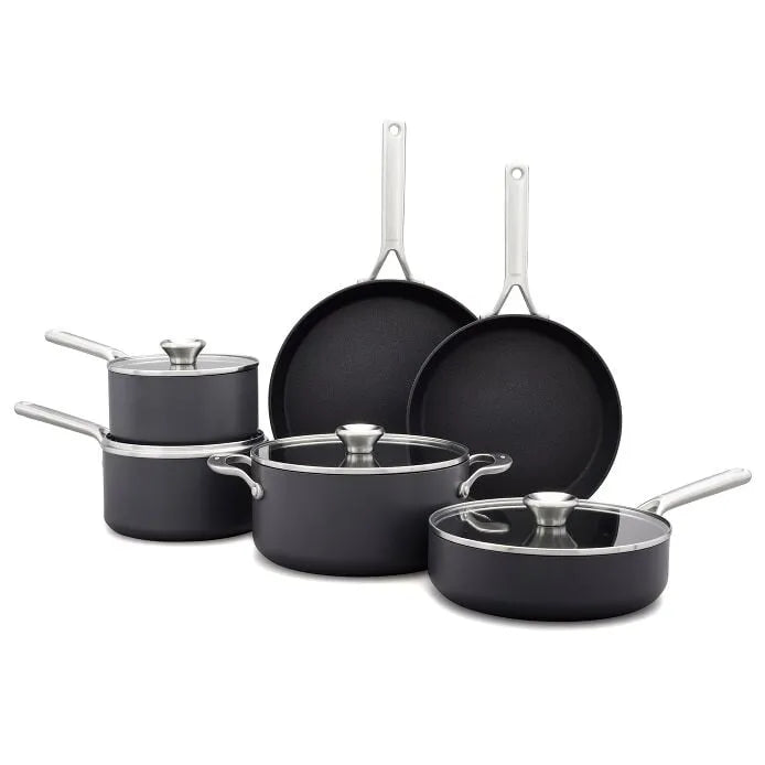 Ceramic Professional Non-Stick 10-Piece Cookware Set