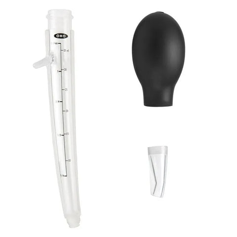 Angled Baster With Cleaning Brush