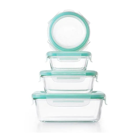 OXO Good Grips 12 Piece Smart Seal Glass Container Set