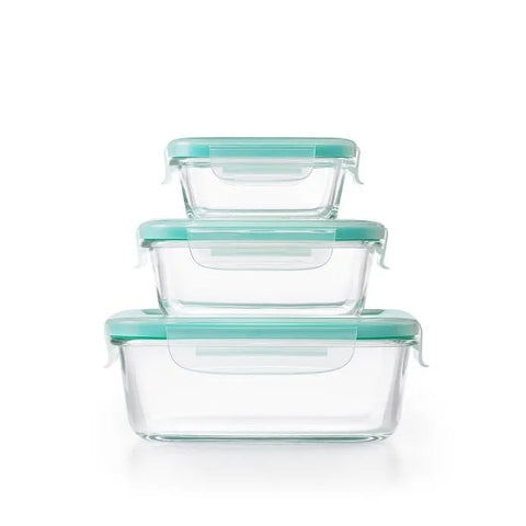 OXO Good Grips 12 Piece Smart Seal Glass Container Set