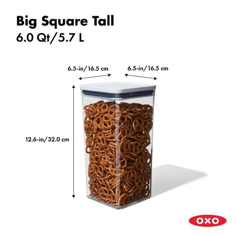 POP Container - Big Square Tall (6.0 Qt.)
