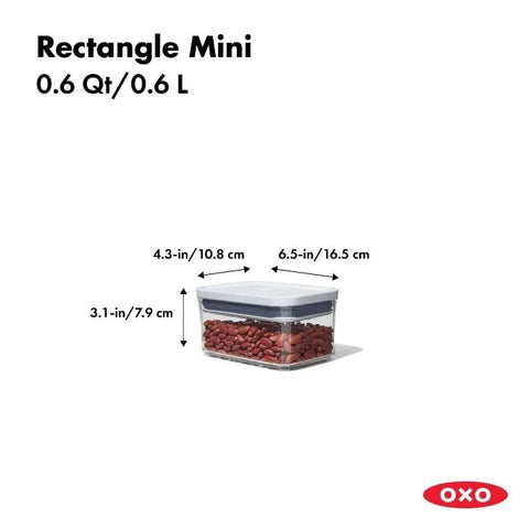 POP Container - Rectangle Mini (0.6 Qt.)