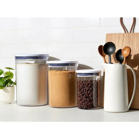 3-Piece POP Round Canister Graduated Set