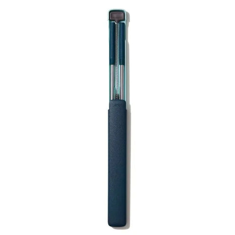 4-Piece Reusable Straw and Brush Set with Case