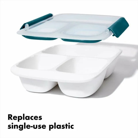 Prep & Go 4.1-Cup Divided Container