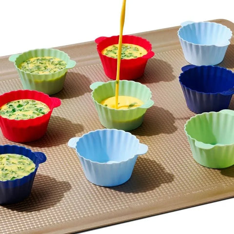 Silicone Baking Cups - Blister