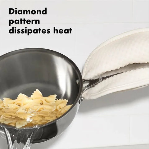 Silicone Pot Holder - Oat