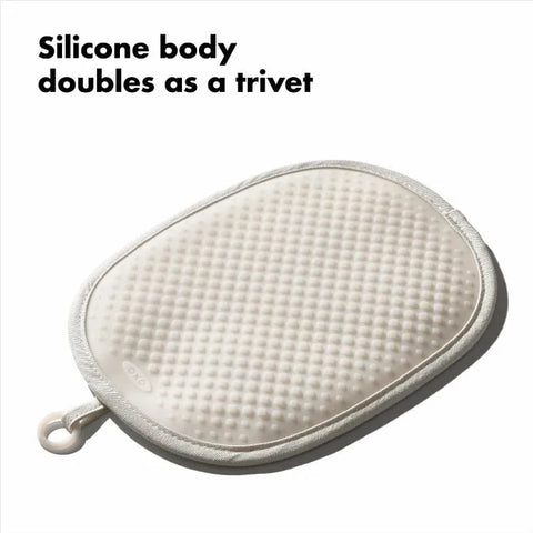 Silicone Pot Holder - Oat