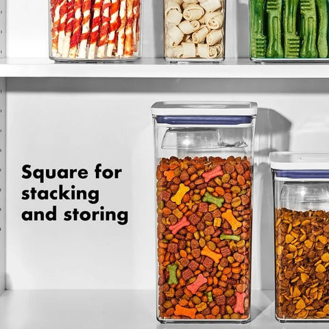 OXO Good Grips Pet POP Container – 6.0 Qt/5.7 L with Half Scoop