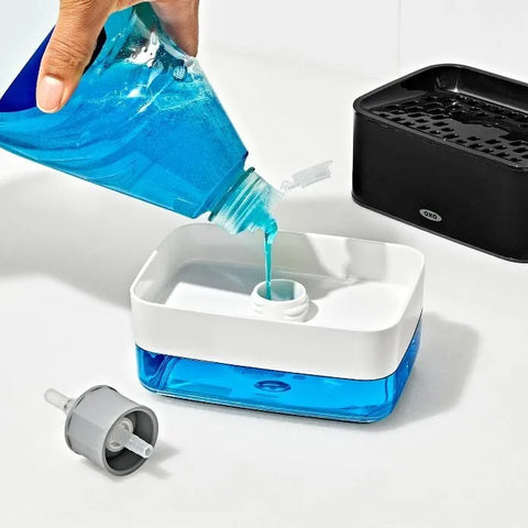 Soap Dispensing Sponge Holder