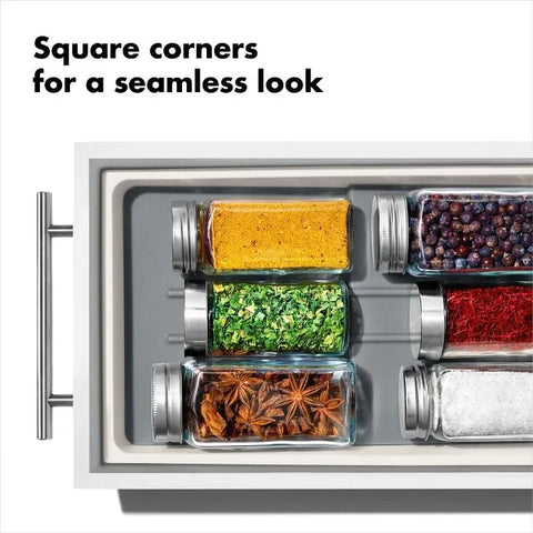 Compact Spice Drawer Organizer