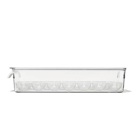 Refrigerator Egg Bin With Removable Tray