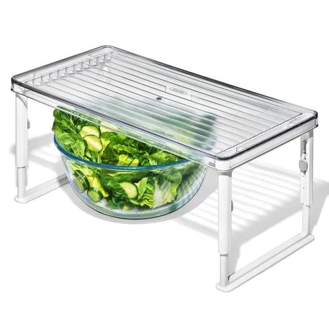 Adjustable Refrigerator Shelf Riser