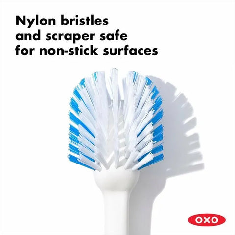 Dish Brush with Scraper