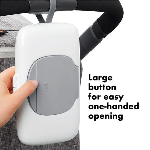 OXO TOT 2-Pack On-the-Go Wipes Dispenser, Gray