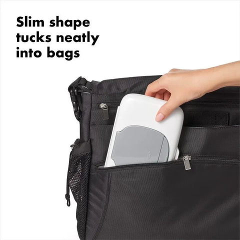 OXO TOT 2-Pack On-the-Go Wipes Dispenser, Gray