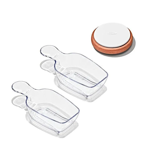 8-Piece Prelabeled Baking POP Container Set